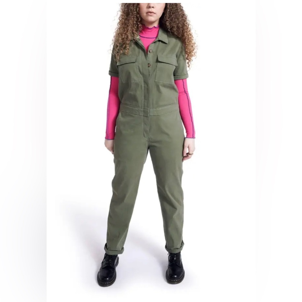 BP. + Wildfang Utility Short Sleeve Jumpsuit